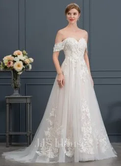 JJsHouse Robe Marquise/princesse Cache Cœur Balayage/pinceau Train Dentelle Tulle Robe De Mariée 20 JJsHouse Robe Marquise/princesse Cache Cœur Balayage/pinceau Train Dentelle Tulle Robe De Mariée -Voiles mariée soldes 01434efbd9ccd01be85f0182ccf9face