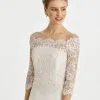 Boléro De Mariage Dentelle Manche 3/4 Eden