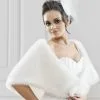 Boléro Mariage Fausse Fourrure Adelaide
