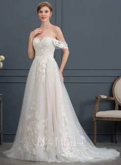JJsHouse Robe Marquise/princesse Cache Cœur Balayage/pinceau Train Dentelle Tulle Robe De Mariée 17 JJsHouse Robe Marquise/princesse Cache Cœur Balayage/pinceau Train Dentelle Tulle Robe De Mariée -Voiles mariée soldes e42636063792c0e744a4edbb91be6f83