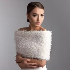 Etole Mariage En Fausse Fourrure Belina