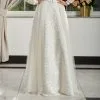 Jupe De Mariage Ivoire Longue En Dentelle Et Tulle Jasmine
