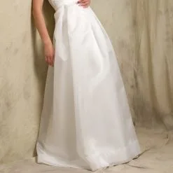 Jupe Mariée Longue En Organza Mathilde