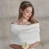 Etole De Mariée Ivoire En Laine
